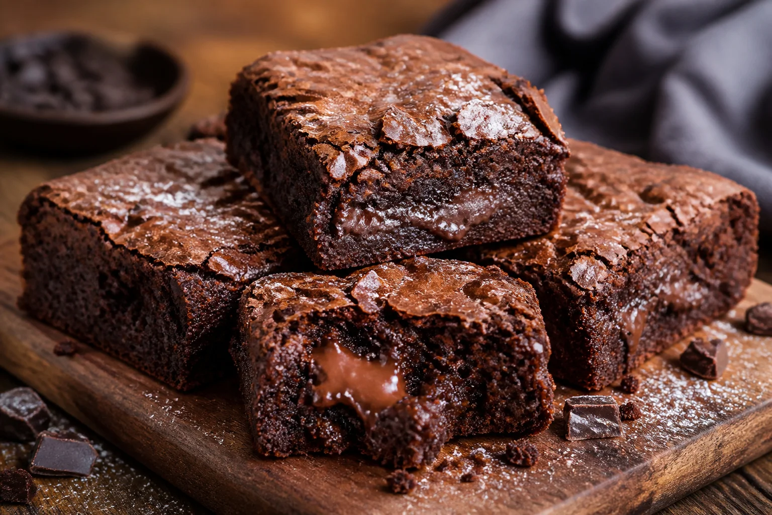 Brownies fondant au chocolat